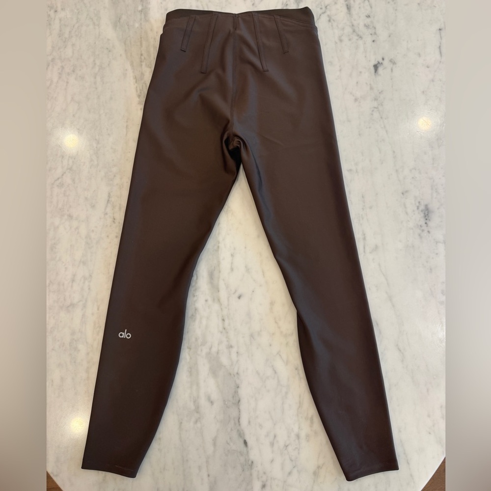 ALO Yoga Brown Leggings small - Picture 5 of 8